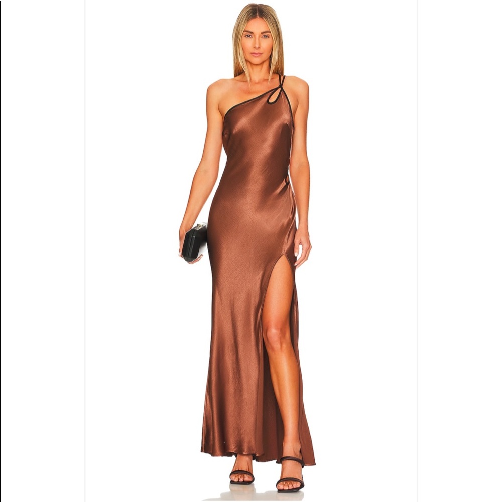 Bec + Bridge - Kehlani Maxi Dress in Chocolate -                  - size 10/M